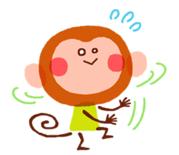 Gentle Monkeys sticker #5314382