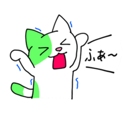 7 cats, 7 colors sticker #5314413