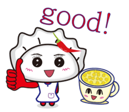 Plus spicy dumplings sister sticker #5314556