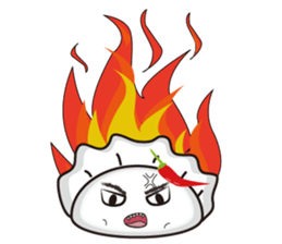 Plus spicy dumplings sister sticker #5314573