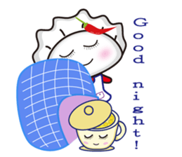 Plus spicy dumplings sister sticker #5314585