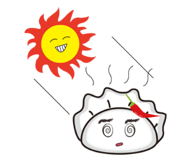 Plus spicy dumplings sister sticker #5314593