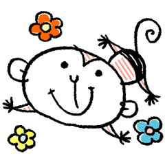 Small monkey's daily life