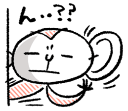 Small monkey's daily life sticker #5314690