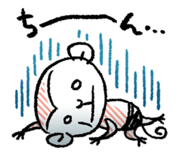 Small monkey's daily life sticker #5314693