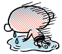 Small monkey's daily life sticker #5314706