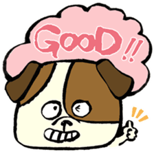 Daily life of dogs sticker #5314917