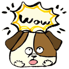 Daily life of dogs sticker #5314919