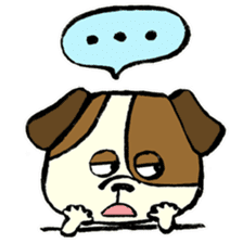 Daily life of dogs sticker #5314920
