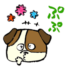 Daily life of dogs sticker #5314921