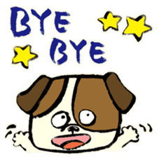 Daily life of dogs sticker #5314922