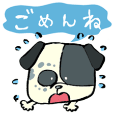 Daily life of dogs sticker #5314928