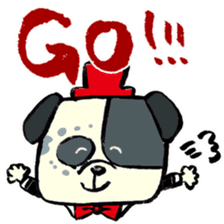 Daily life of dogs sticker #5314930