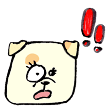 Daily life of dogs sticker #5314937