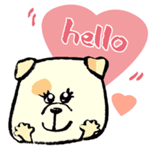 Daily life of dogs sticker #5314940