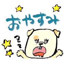 Daily life of dogs sticker #5314945