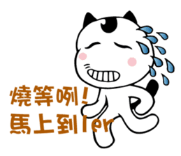 Happy Smiling Cat sticker #5315294