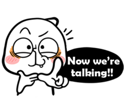 The daily words of mini PUCHU-English sticker #5315342