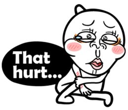 The daily words of mini PUCHU-English sticker #5315351