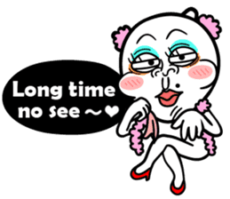 The daily words of mini PUCHU-English sticker #5315352