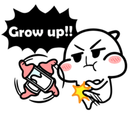 The daily words of mini PUCHU-English sticker #5315354