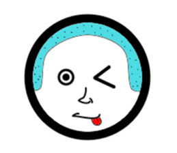 Daily face. sticker #5315479