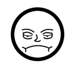 Daily face. sticker #5315485