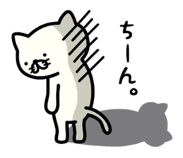 Cat communication. sticker #5315859