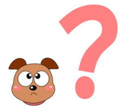 Always cheerful dog sticker #5315930