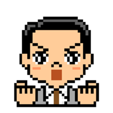 Pixel Art "Emotions of citizens" sticker #5317006