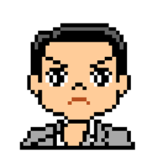 Pixel Art "Emotions of citizens" sticker #5317014