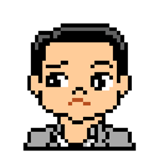 Pixel Art "Emotions of citizens" sticker #5317017