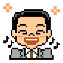 Pixel Art "Emotions of citizens" sticker #5317022