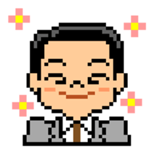 Pixel Art "Emotions of citizens" sticker #5317023