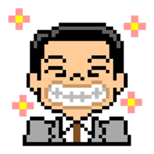 Pixel Art "Emotions of citizens" sticker #5317024