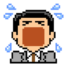 Pixel Art "Emotions of citizens" sticker #5317029