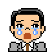 Pixel Art "Emotions of citizens" sticker #5317031