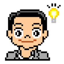 Pixel Art "Emotions of citizens" sticker #5317033