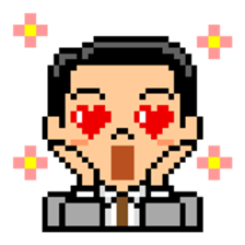 Pixel Art "Emotions of citizens" sticker #5317035