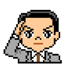 Pixel Art "Emotions of citizens" sticker #5317039