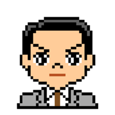 Pixel Art "Emotions of citizens" sticker #5317043