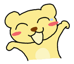 The Fortune Yellow Bear sticker #5317084