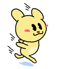 The Fortune Yellow Bear sticker #5317086