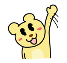 The Fortune Yellow Bear sticker #5317087