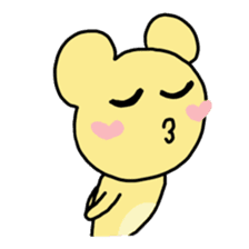 The Fortune Yellow Bear sticker #5317089