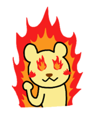 The Fortune Yellow Bear sticker #5317098