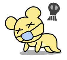 The Fortune Yellow Bear sticker #5317102