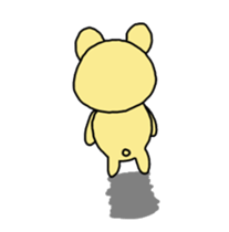 The Fortune Yellow Bear sticker #5317104