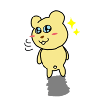 The Fortune Yellow Bear sticker #5317105