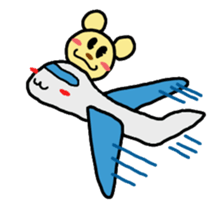 The Fortune Yellow Bear sticker #5317110